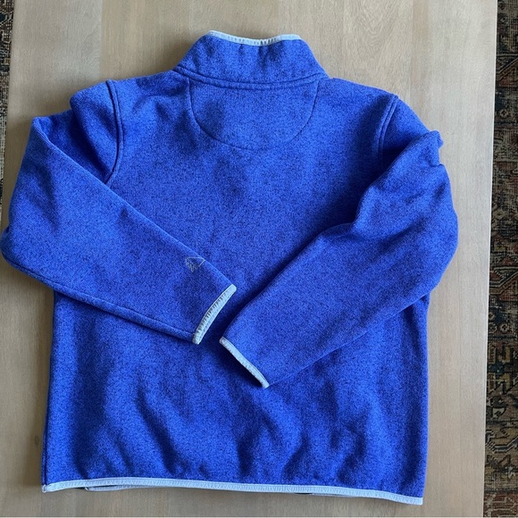 Women's L.L.Bean Sweater Fleece Pullover Blue - Picture 7 of 10